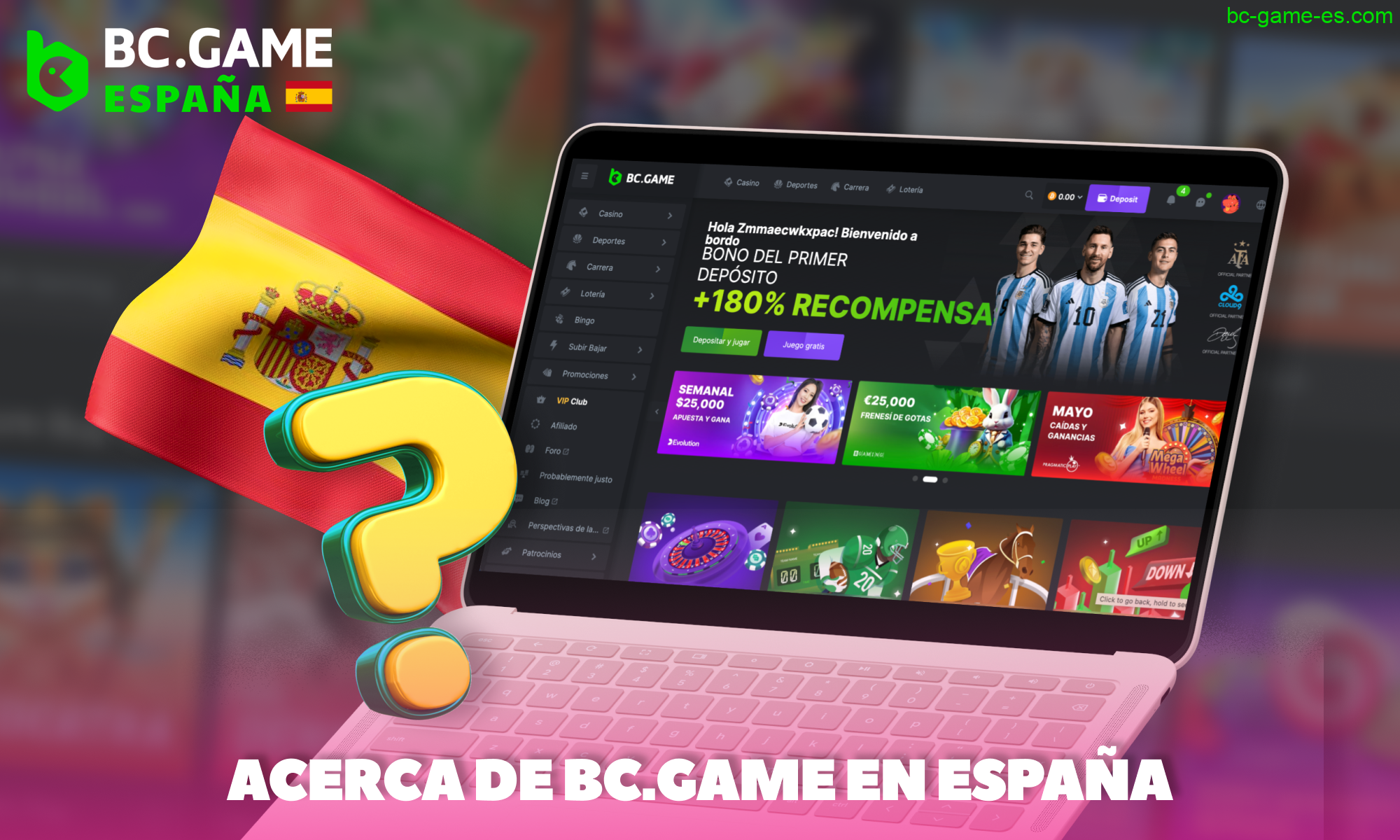 Sobre el proyecto BC Game España