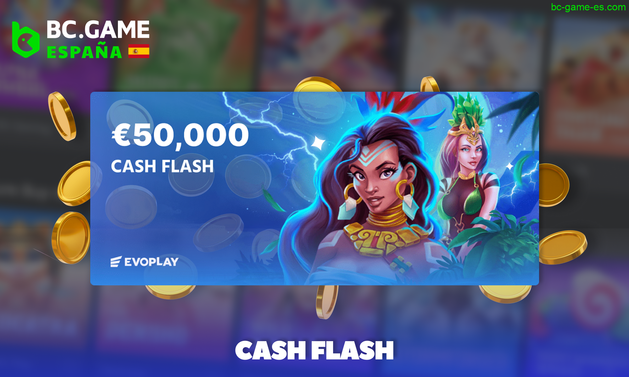 Cash Flash para jugadores - BC Game en España