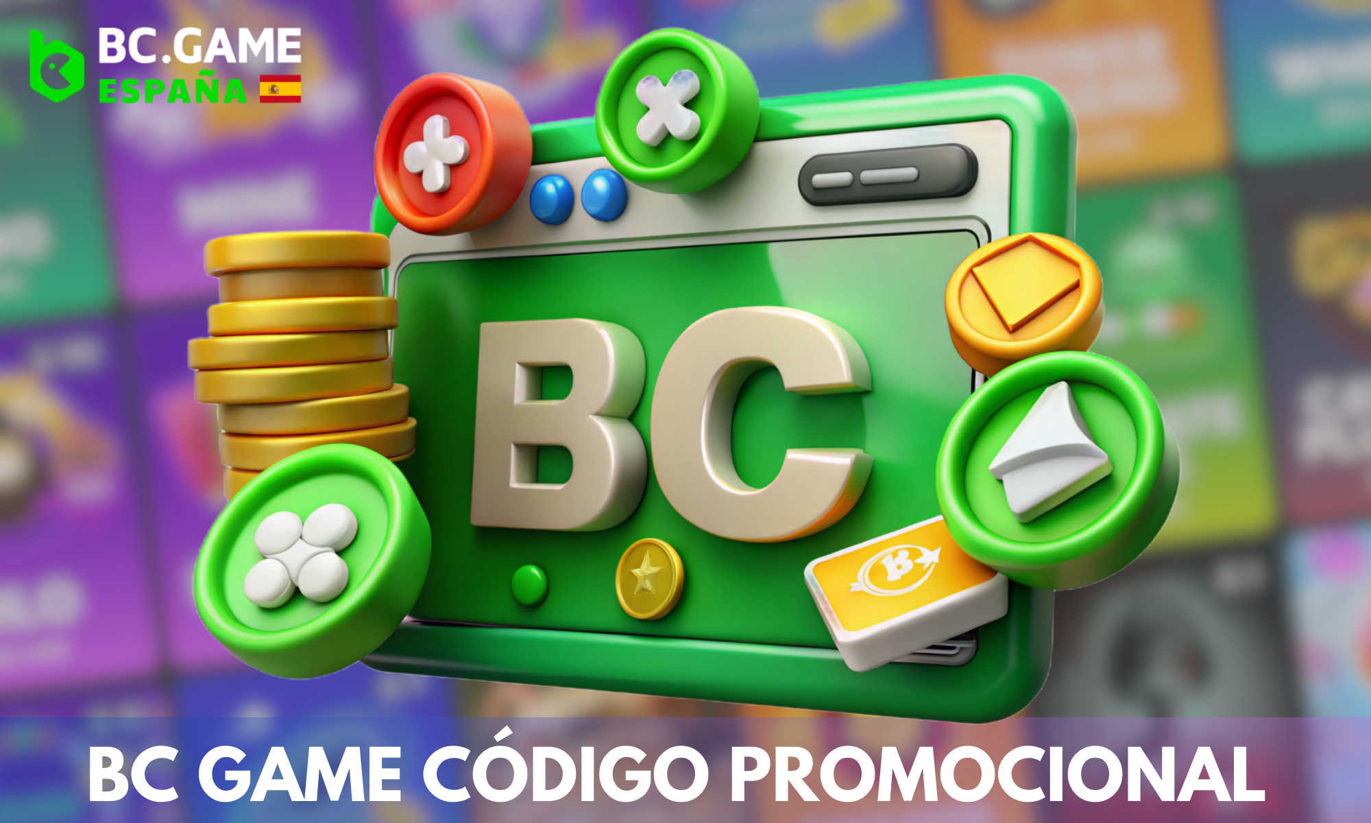 BC Game ofrece a los jugadores de España una variedad de códigos promocionales y promociones