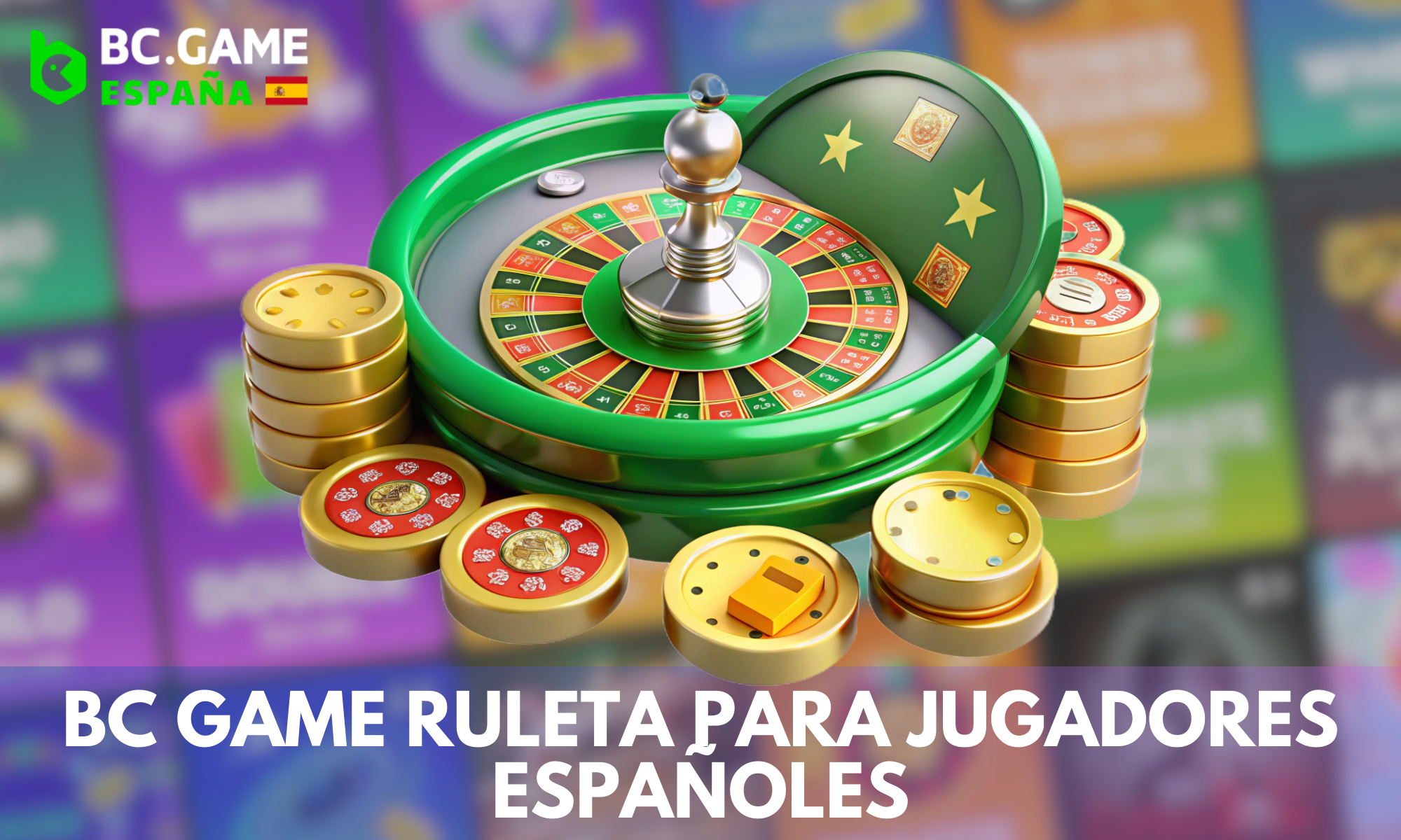 BC Game ofrece más de 80 tipos de ruleta en su sitio web oficial