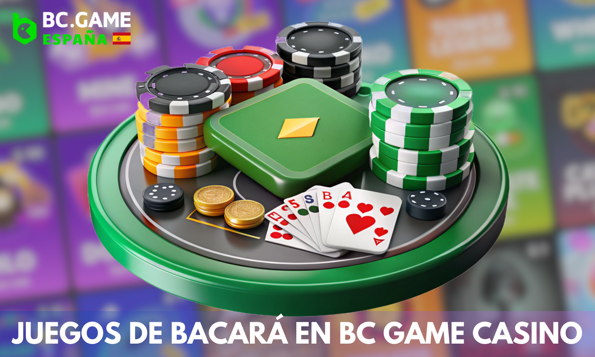 El bacará es uno de los juegos de mesa más populares entre los usuarios de la web BC Game en España