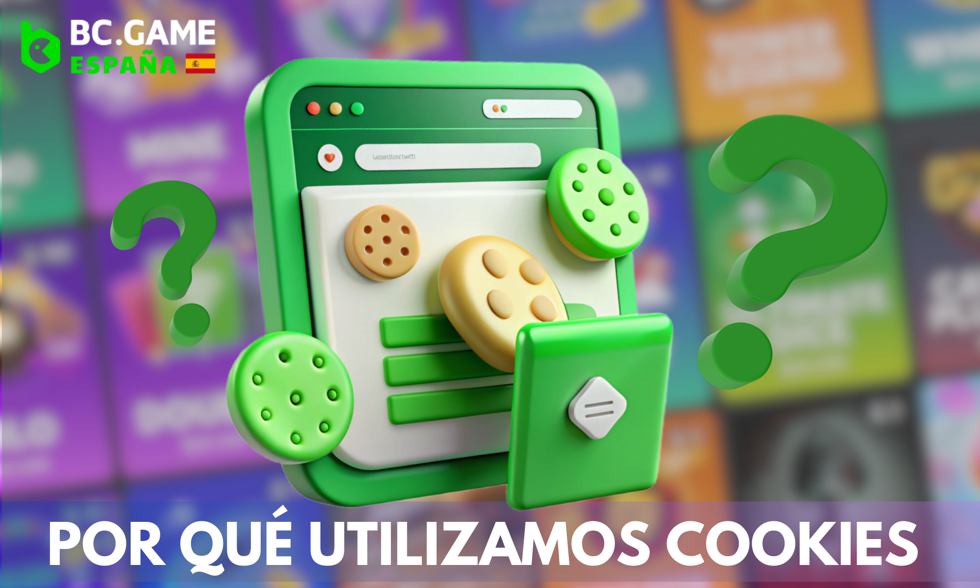 En BC.GAME utilizamos cookies con varios fines