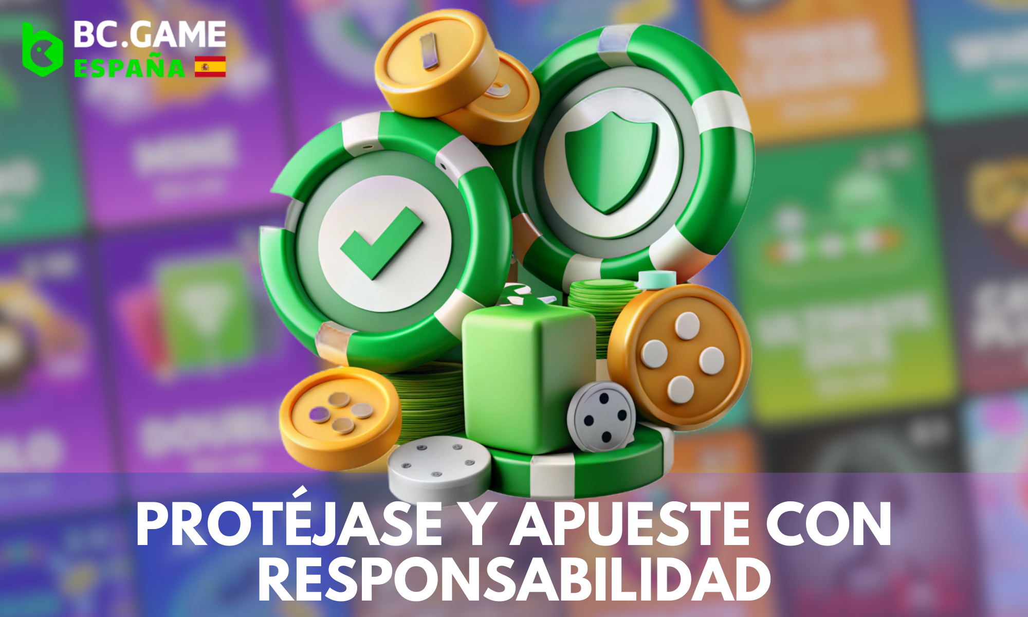 Protegerse jugando de forma responsable significa reconocer los riesgos asociados al juego