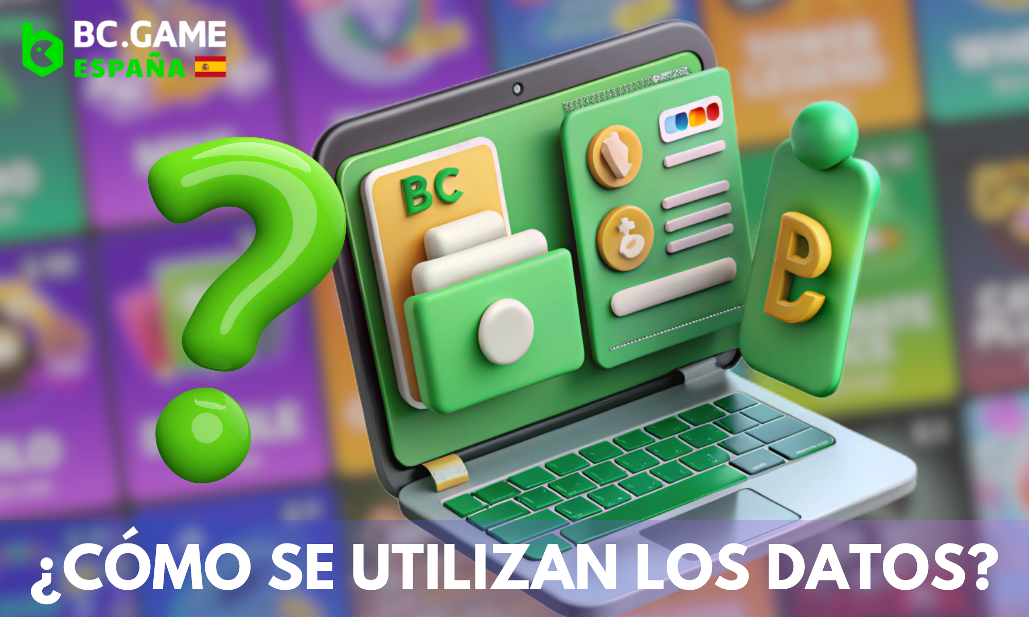 Una visión general de cómo BC.GAME utiliza los datos recibidos de los usuarios